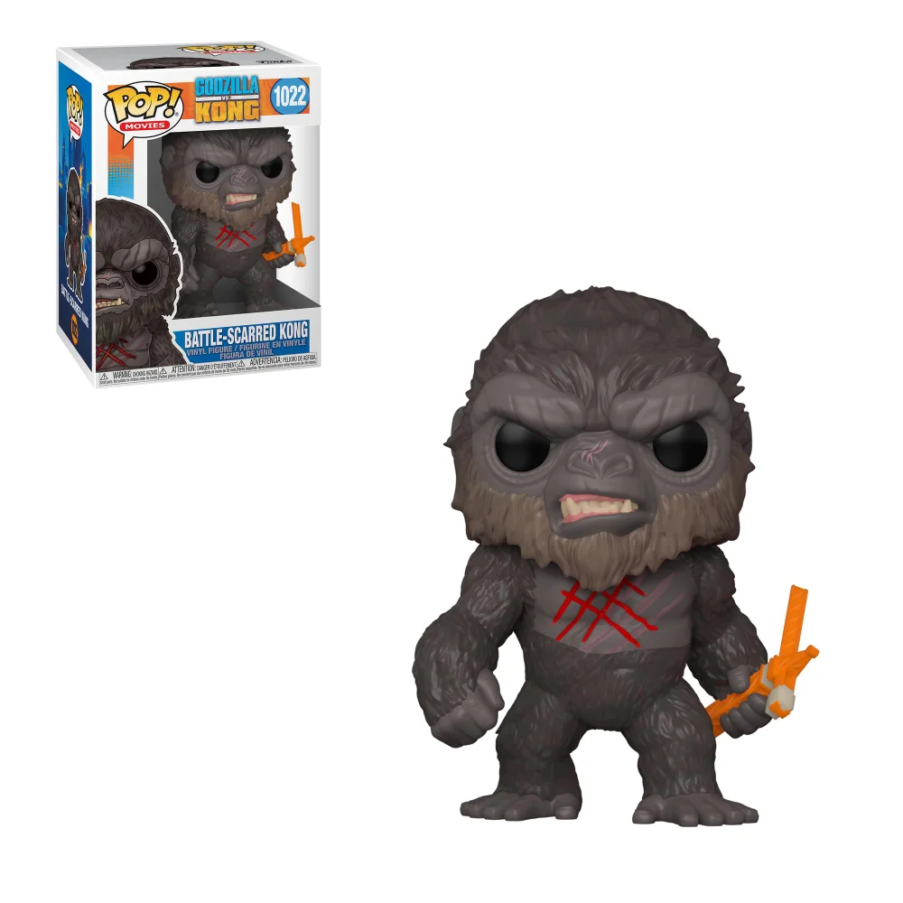 Godzilla vs Kong Battle Worn Kong Pop! Vinyl Figure Image 1