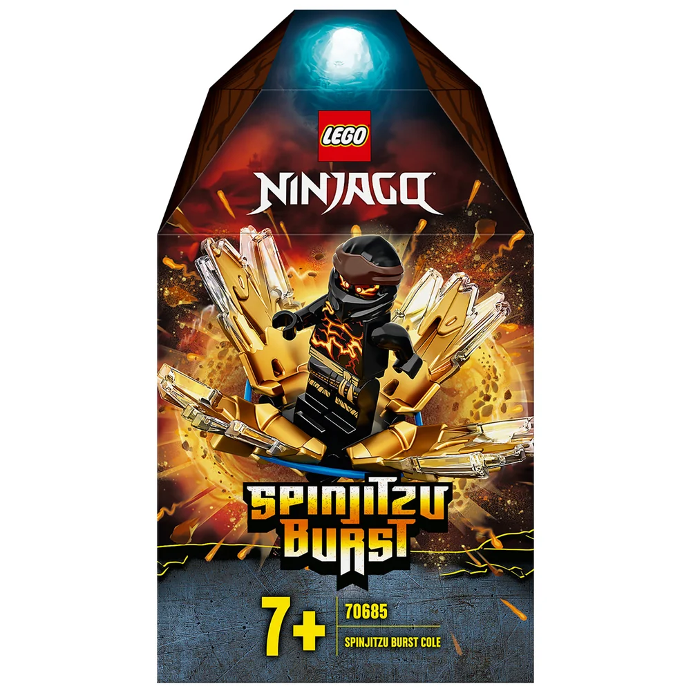 LEGO NINJAGO: Spinjitzu Burst - Cole Spinner Black Ninja (70685) Image 1