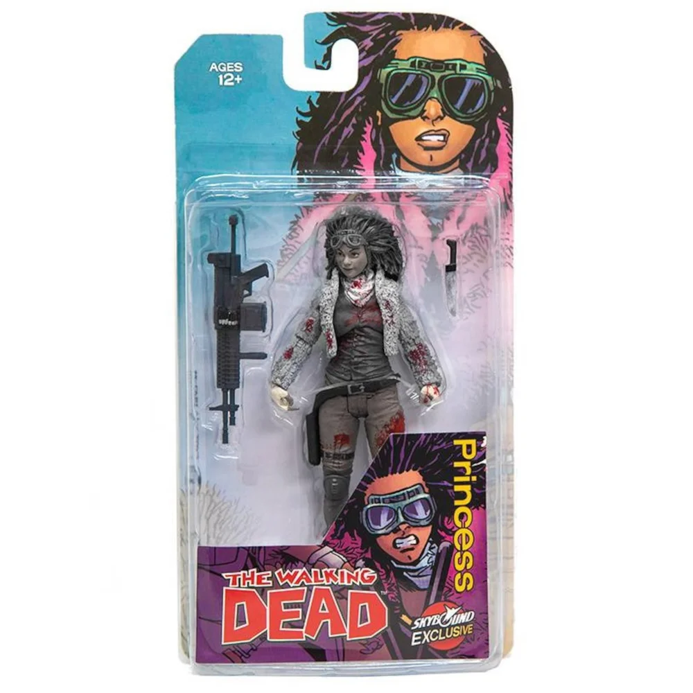 Skybound Walking Dead Princess Figure (Bloody and B&W Variant) Image 1