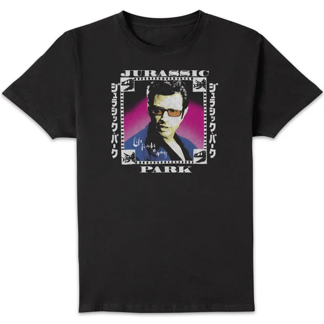 Jurassic Park Jeff Men's T-Shirt - Black
