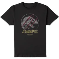 Jurassic Park Lost Control Men's T-Shirt - Black - undefined undefined