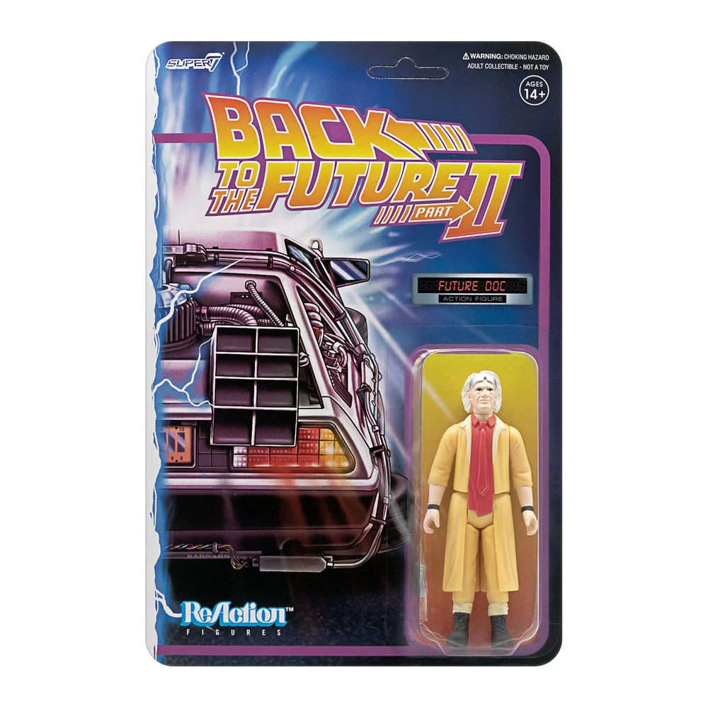 Super7 Back To The Future Part II ReAction Figure - Future Doc Image 1
