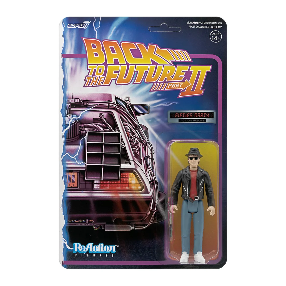 Super7 Back To The Future Part II ReAction Figure - Fifties Marty Image 1