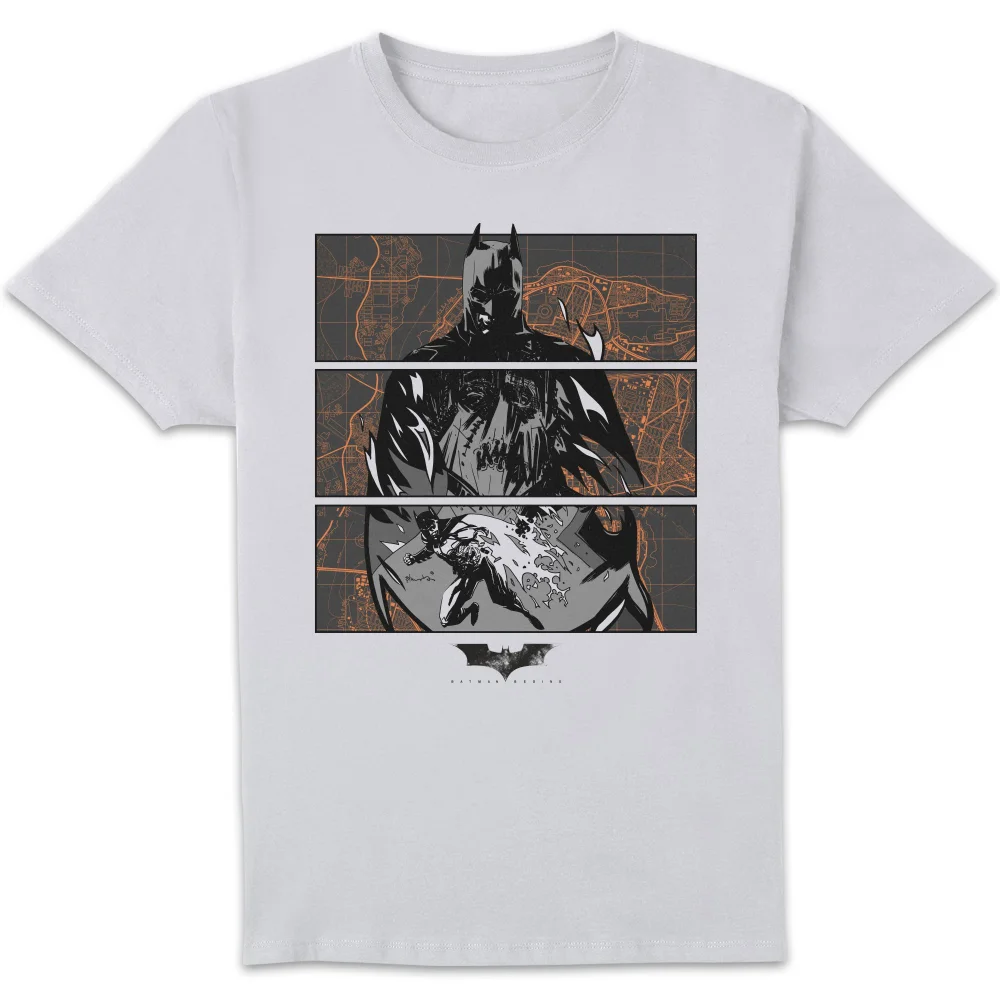 Batman Begins Gotham City Defender Men's T-Shirt - White - S Image 1