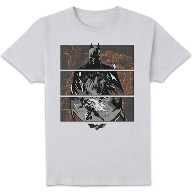 Batman Begins Gotham City Defender Men's T-Shirt - White