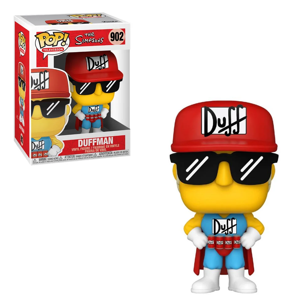 The Simpsons Duffman Pop! Vinyl Figure Image 1