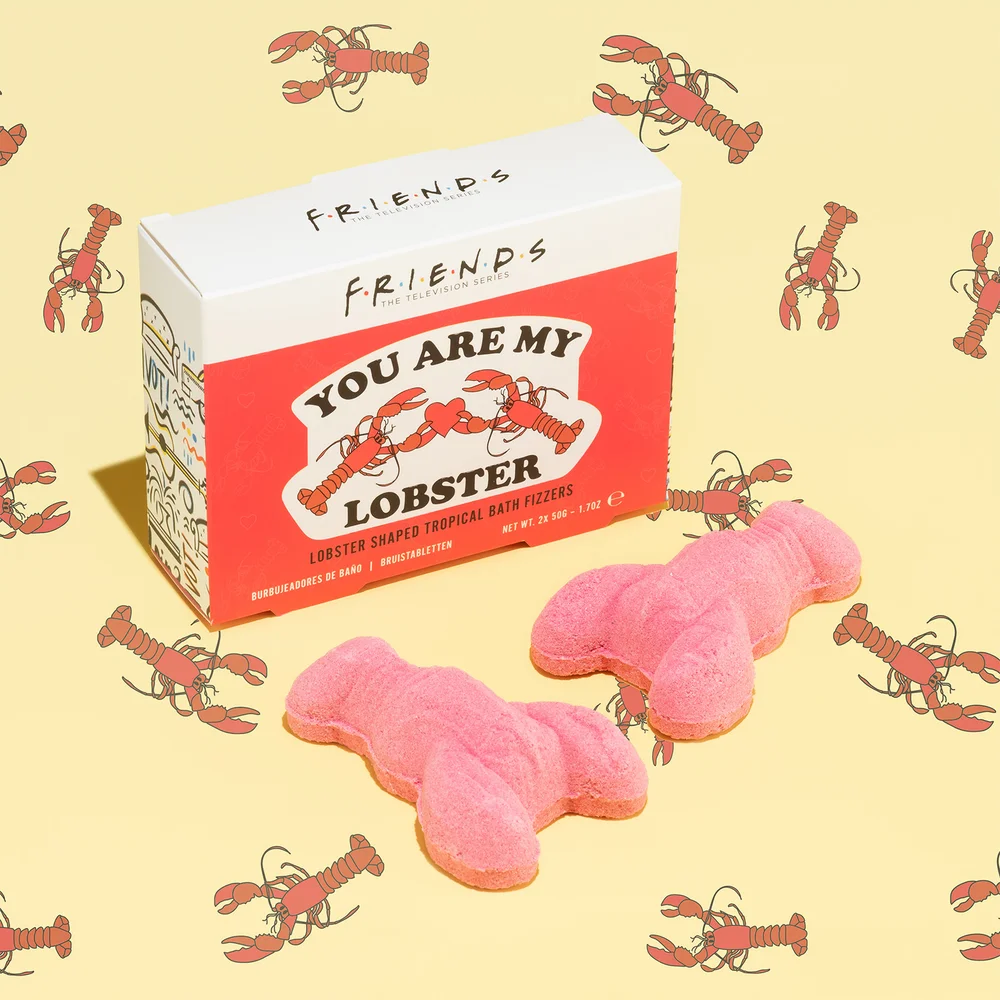 Friends You Are My Lobster Bath Fizzers Image 1