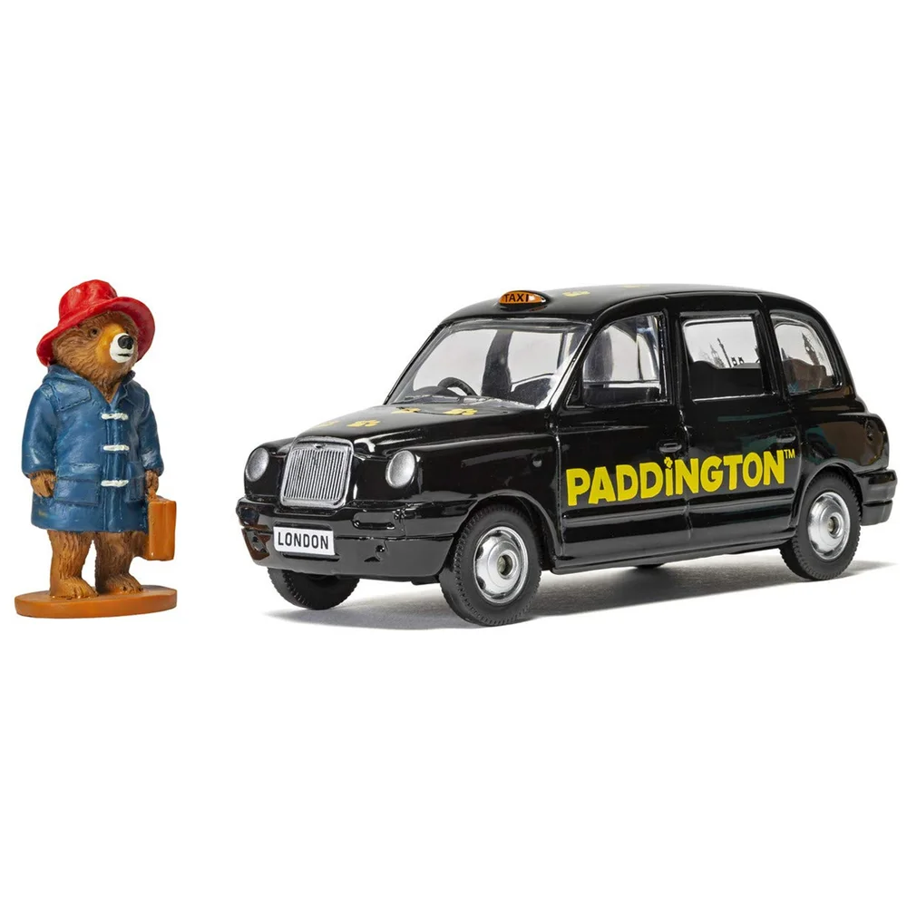 Paddington Bear London Taxi and Paddington Bear Figure Model Set - Scale 1:36 Image 1