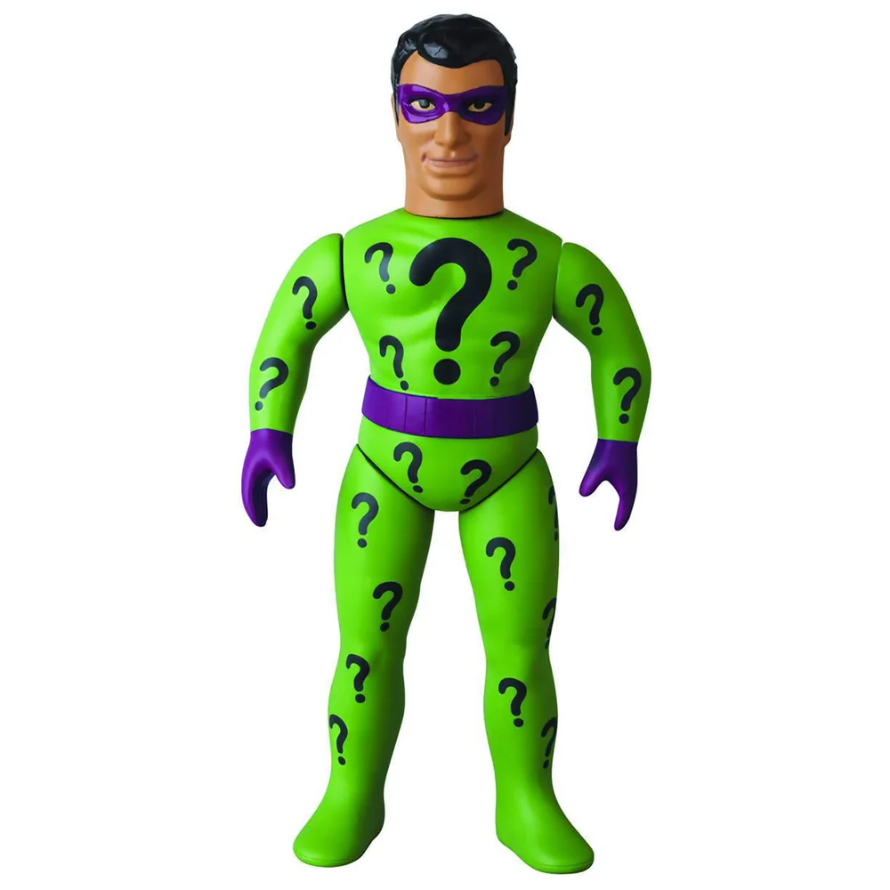 Medicom Batman DC Hero Riddler Sofubi Vinyl Figure - Exclusive Image 1