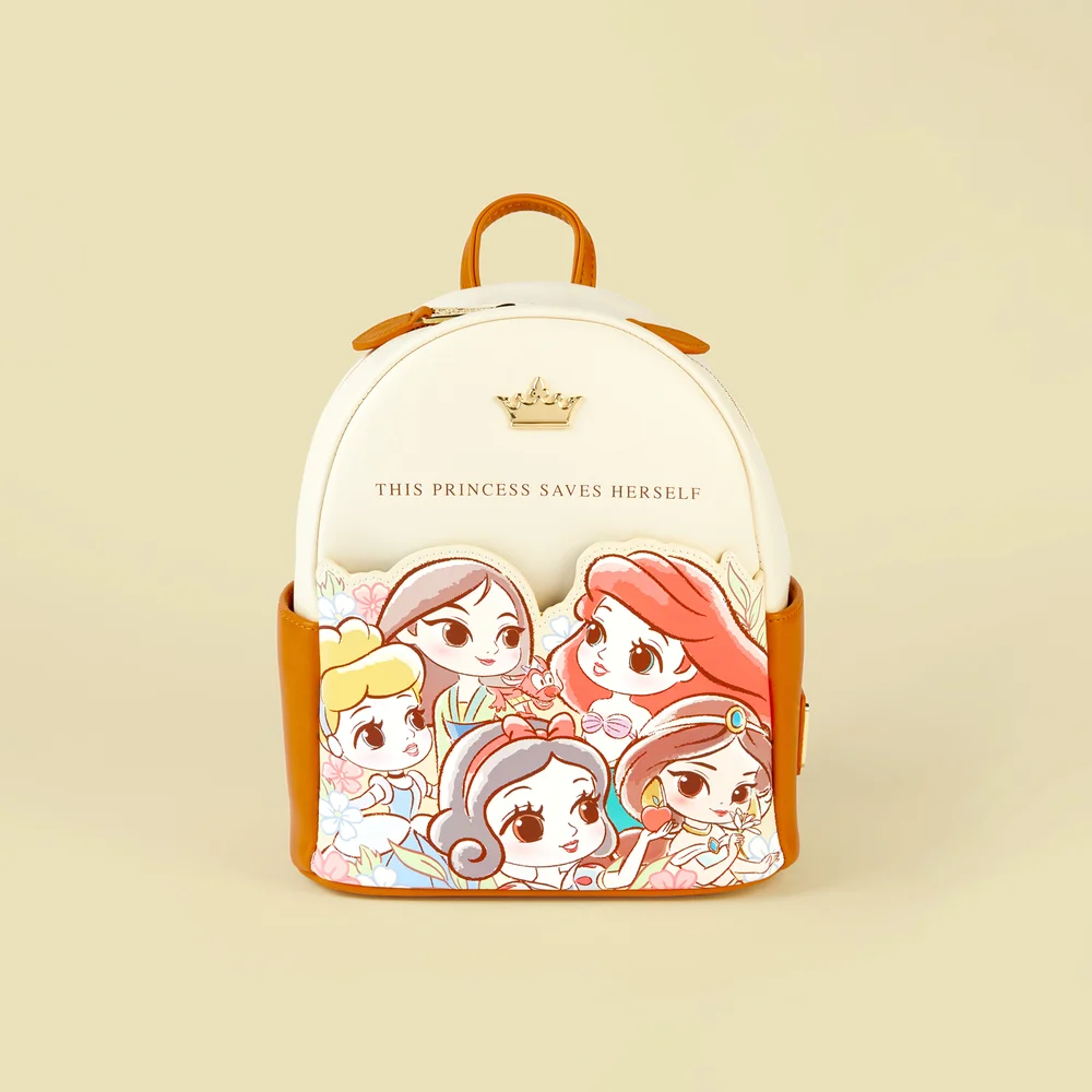 Loungefly Disney Princess Chibi Mini Backpack - VeryNeko Exclusive Image 1