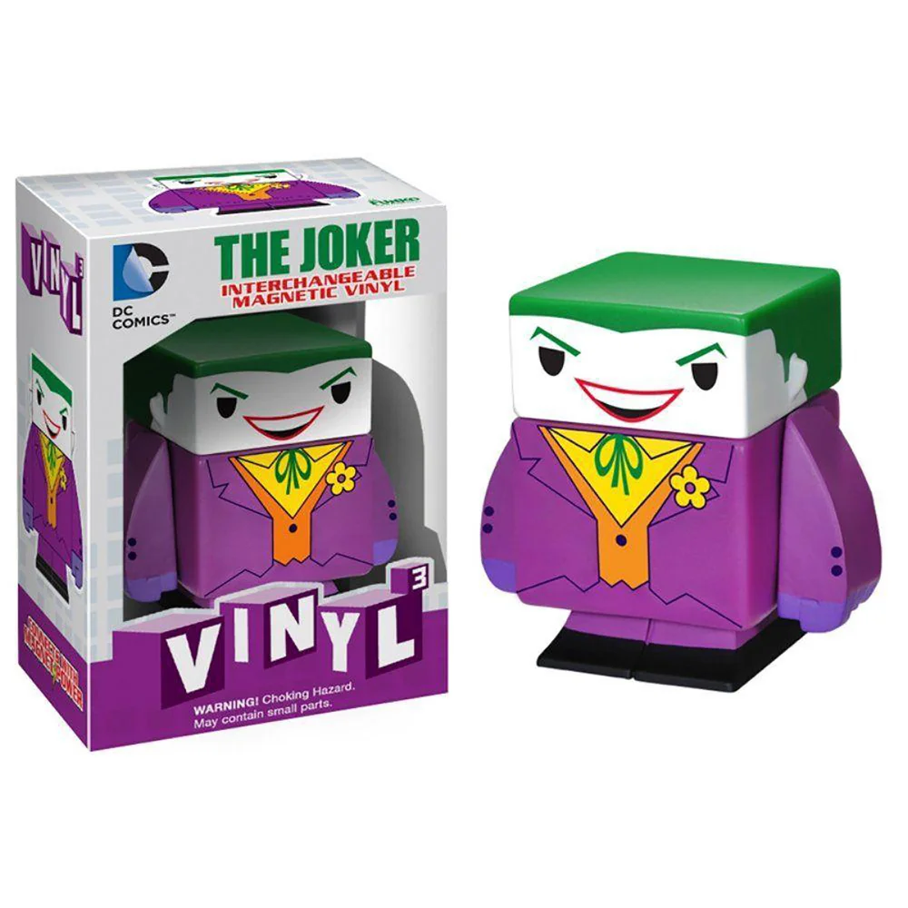 Funko DC Comics Vinyl-Cubed Joker Magnetic Figure Image 1