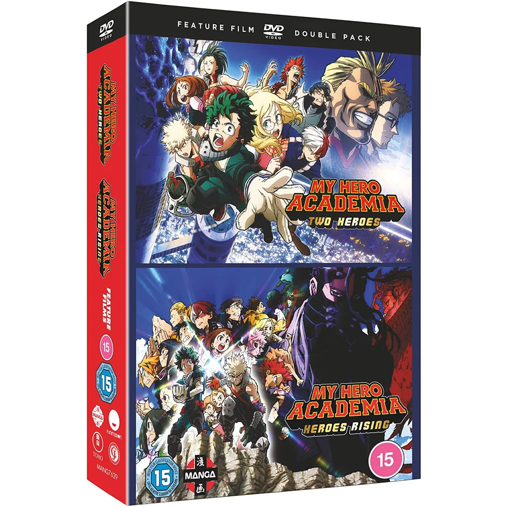 My Hero Academia: Movie Double Pack: Two Heroes & Heroes Rising Image 1