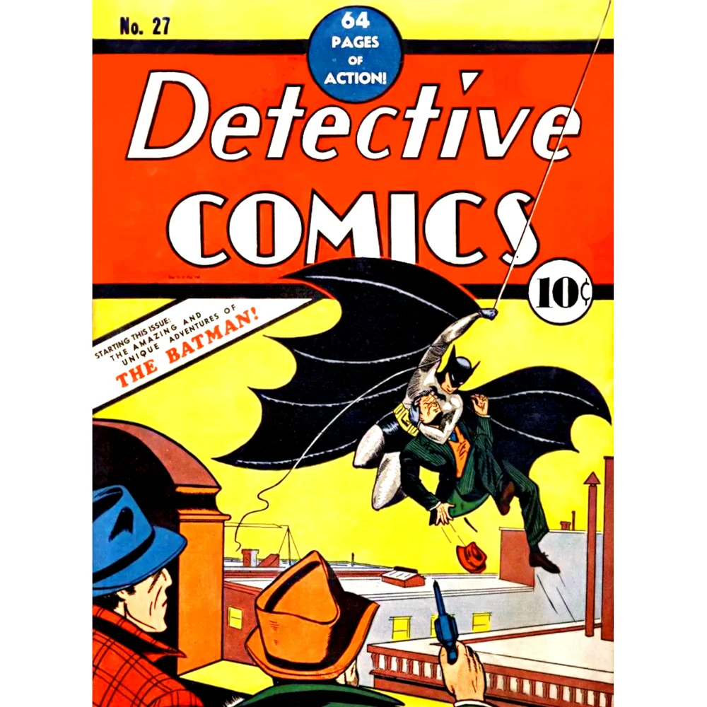 DC Comics Batman Detective Comics Tin Plate Image 1