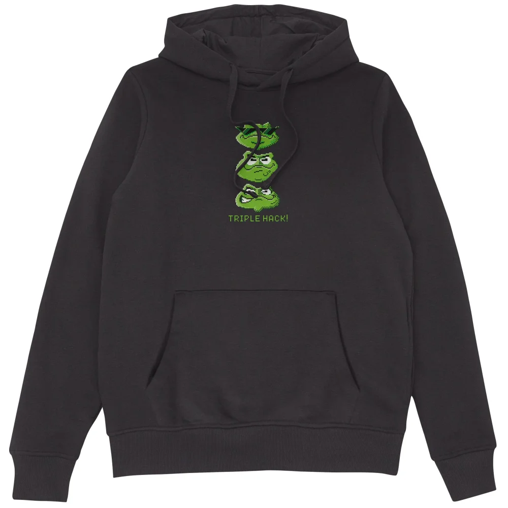 Battletoads Triple Hack! Unisex Hoodie - Black - S - Black Image 1