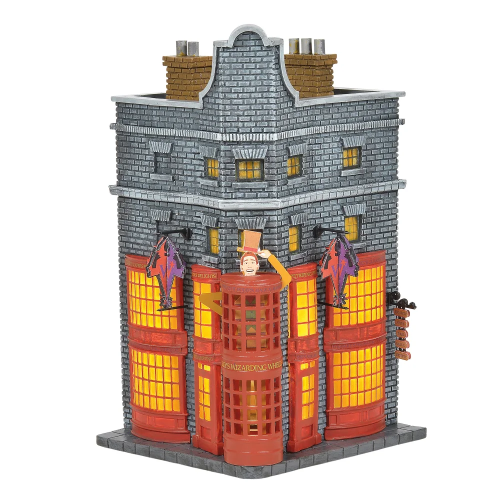 Enesco Harry Potter Illuminated Buildings Weasleys' Wizard Wheezes™ (21cm) Image 1
