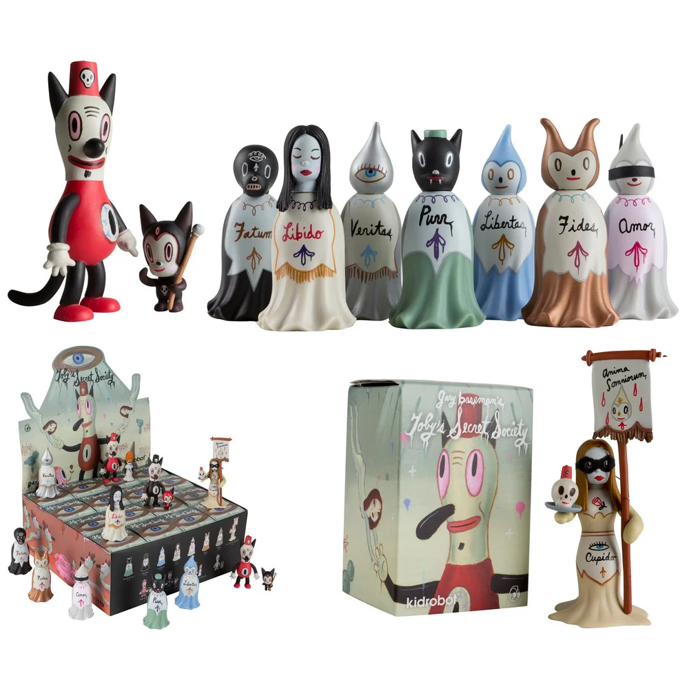 Kidrobot Tobys Secret Society Mini Series 3 Inch Asst Image 1
