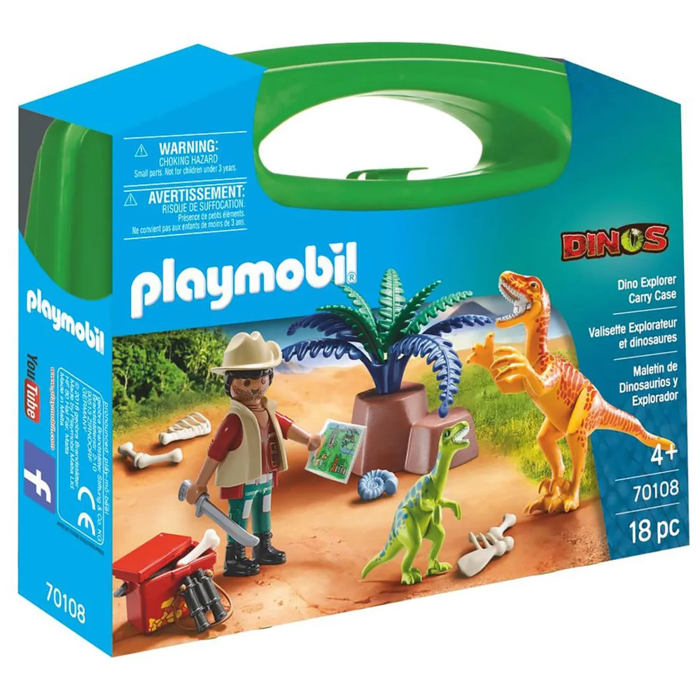 Playmobil Dino Explorer Carry Case (70108) Image 1