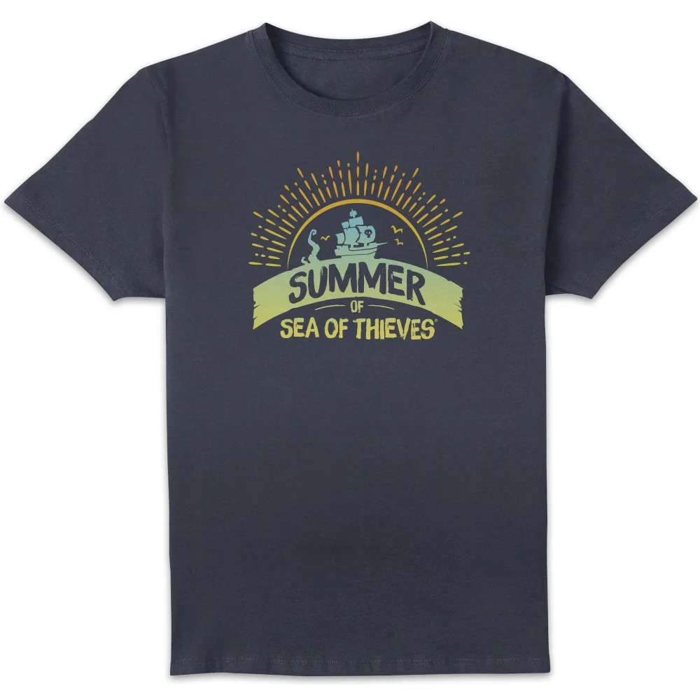 Sea Of Thieves Summer Unisex T-Shirt - Navy - S Image 1