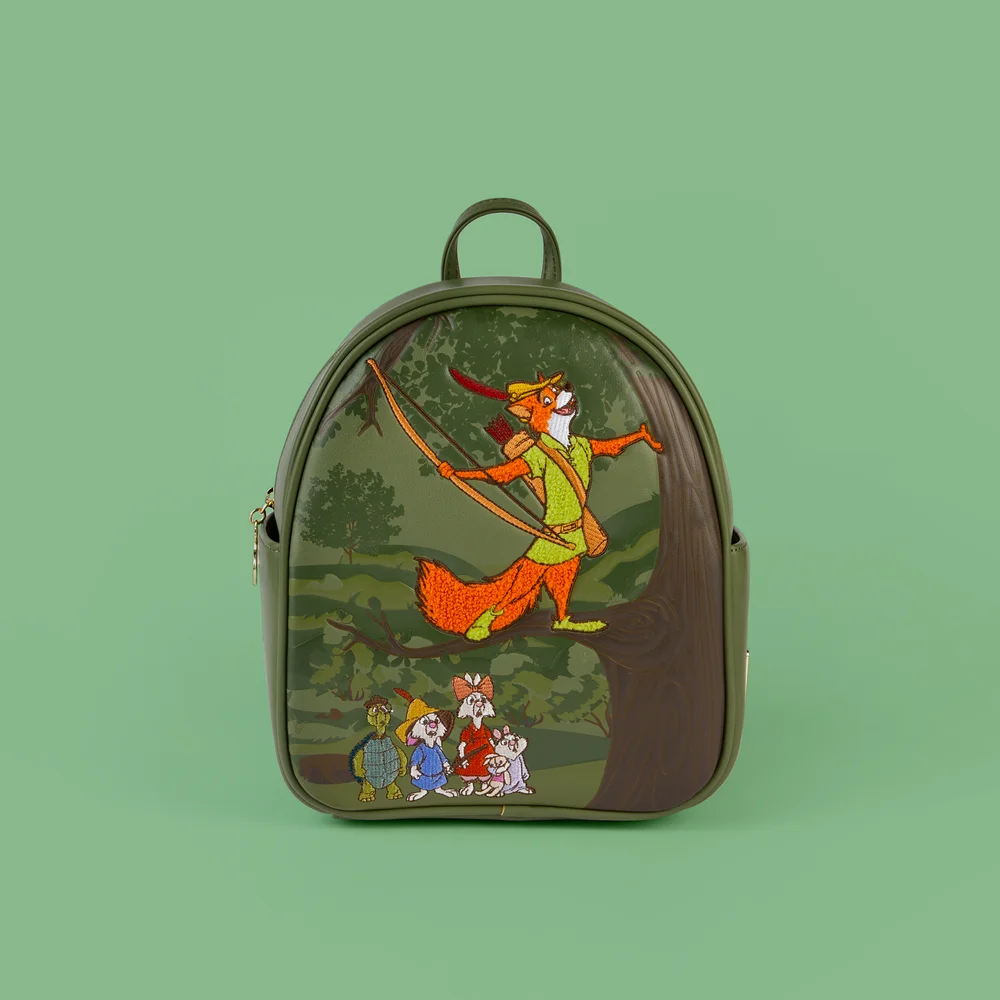 Loungefly Disney Robin Hood Forest Mini Backpack - VeryNeko Exclusive Image 1