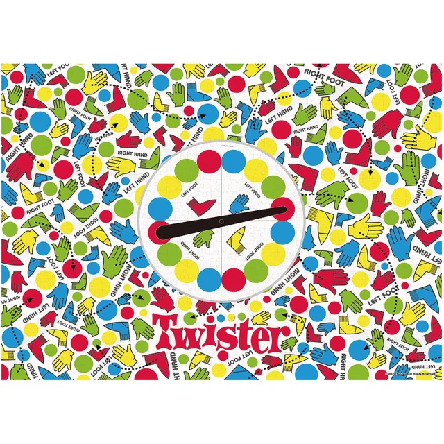 Twister Impossible 1000pc Puzzle - Zavvi Exclusive