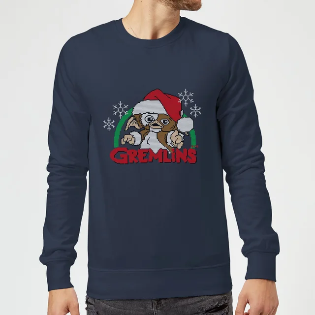 Gremlins Another Reason To Hate Christmas Jumper - Navy