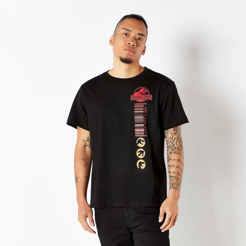 Jurassic Park Men's T-Shirt - Black - S Image 1