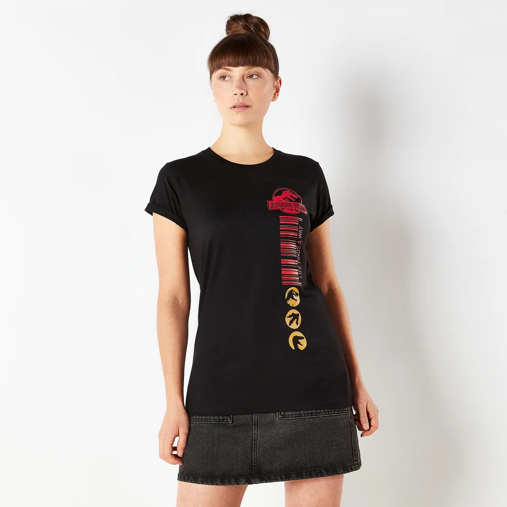 Jurassic Park Women's T-Shirt - Black - XS Image 1