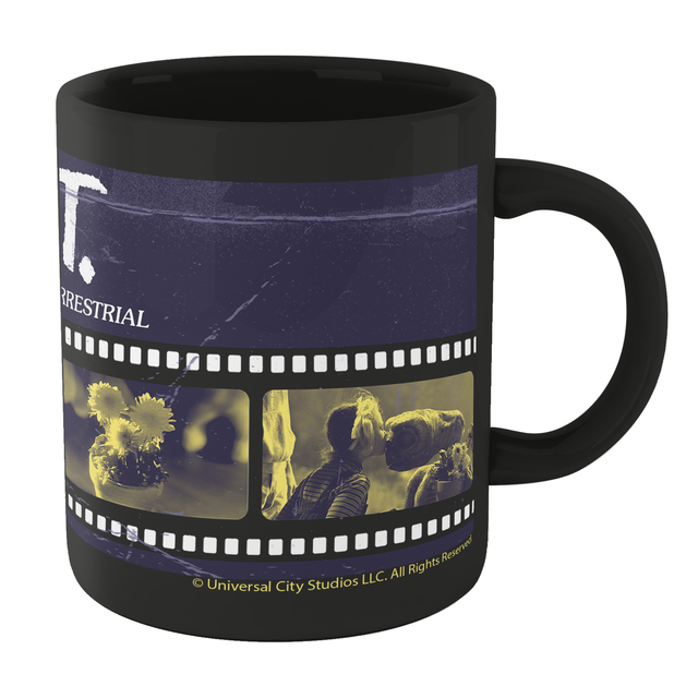 E.T. the Extra-Terrestrial Film Reel Mug - Black
