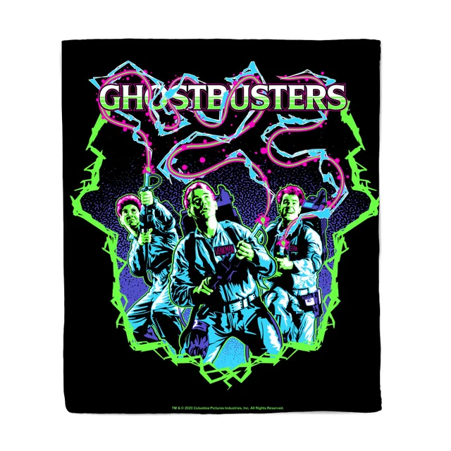 Ghostbusters 80's Neo Fleece Blanket