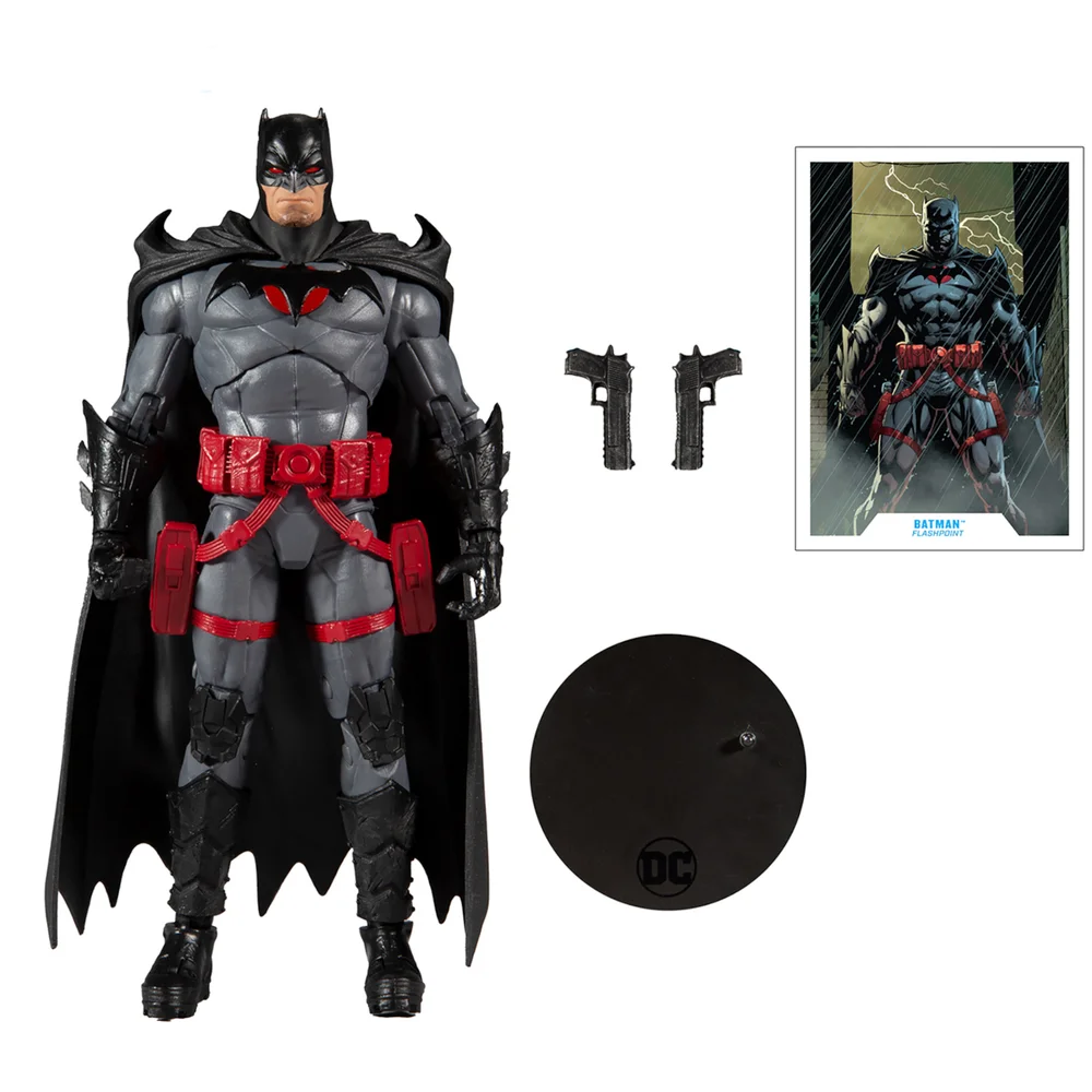 McFarlane DC Multiverse 7" Figure Flashpoint Batman Action Figure Image 1