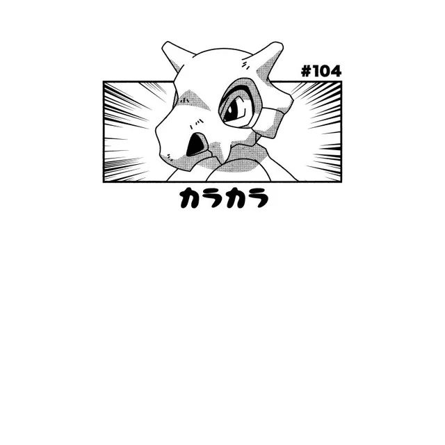 Pokémon Cubone Unisex T-Shirt - White