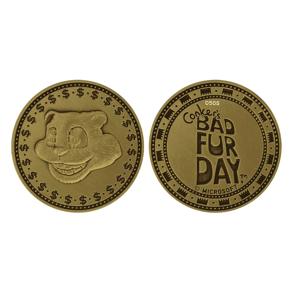 Conkers Collector's Limited Edition Coin (20th Anniversary) - Rare Store Exclusive Image 1