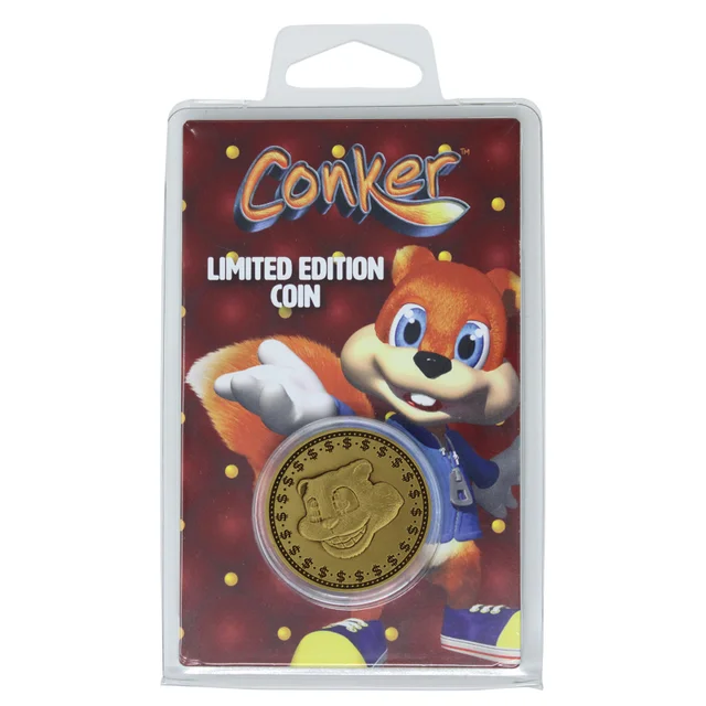 Conkers Collector's Limited Edition Coin (20th Anniversary) - Rare Store Exclusive