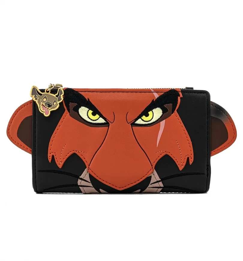 Loungefly Disney The Lion King Scar Cosplay Flap Wallet Image 1