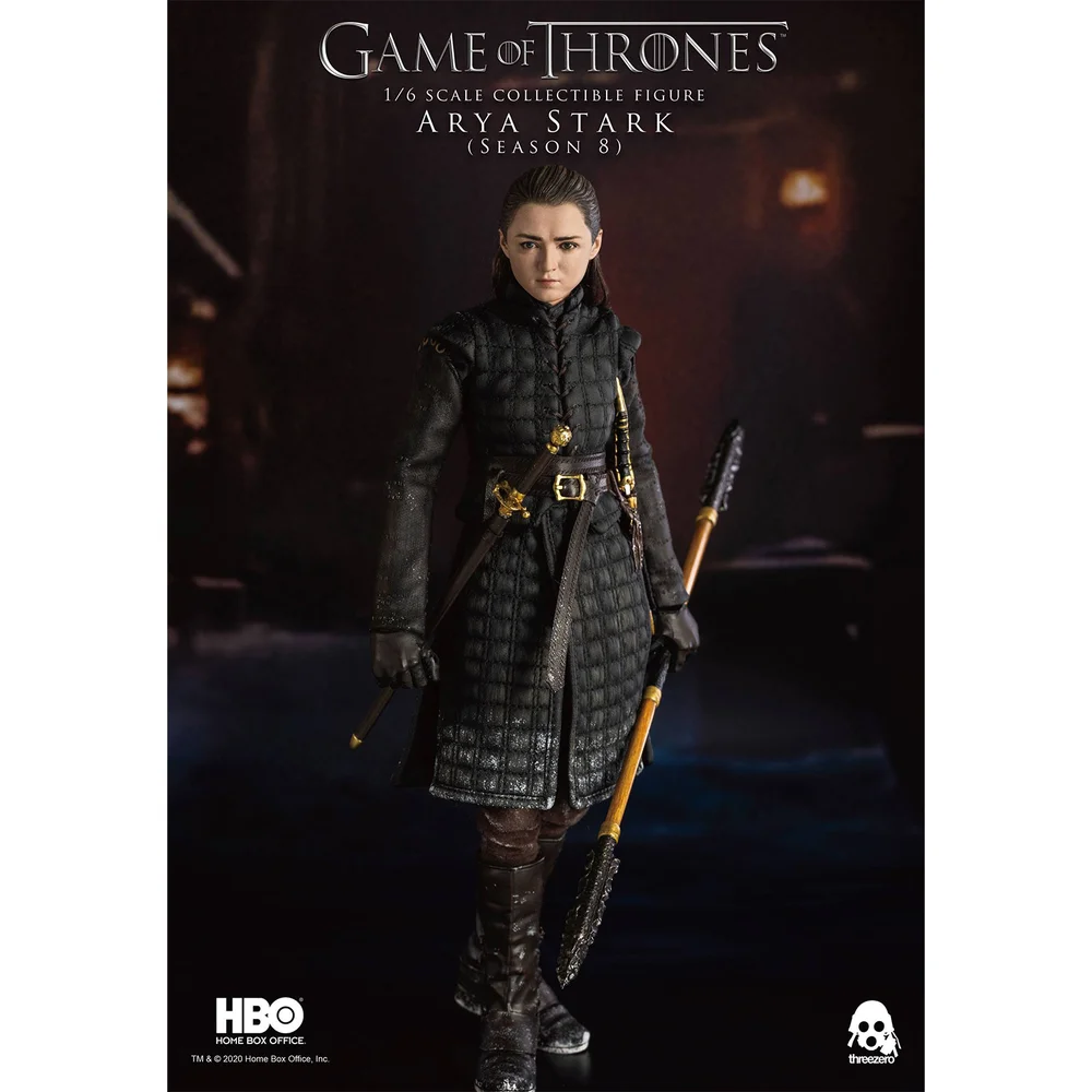 Threezero Game of Thrones 1/6 Scale Collectible Figure - Arya Stark (Season 8) Image 1
