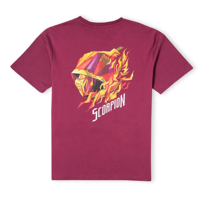 Mortal Kombat Scorpion Unisex T-Shirt - Burgundy