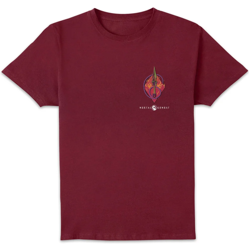 Mortal Kombat Scorpion Unisex T-Shirt - Burgundy - M Image 1