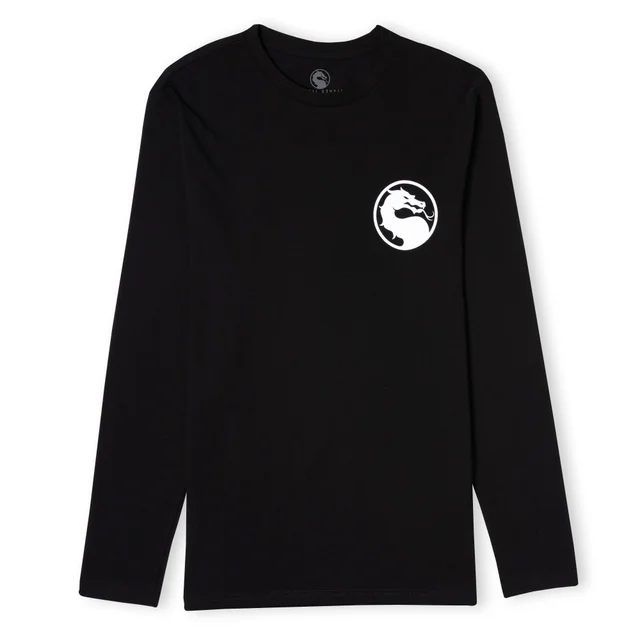 Mortal Kombat Characters Unisex Long Sleeve T-Shirt - Black