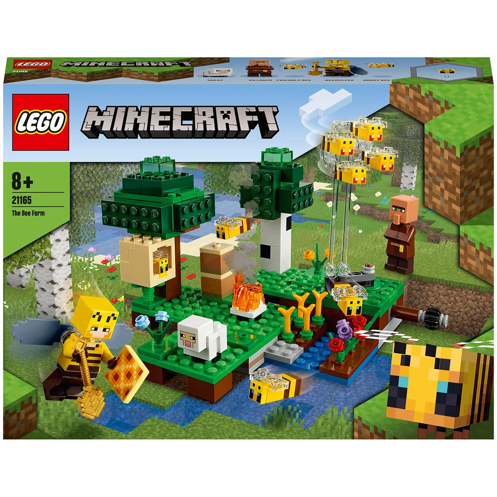 LEGO Minecraft: The Bee Farm Building Set with Figures (21165) Image 1