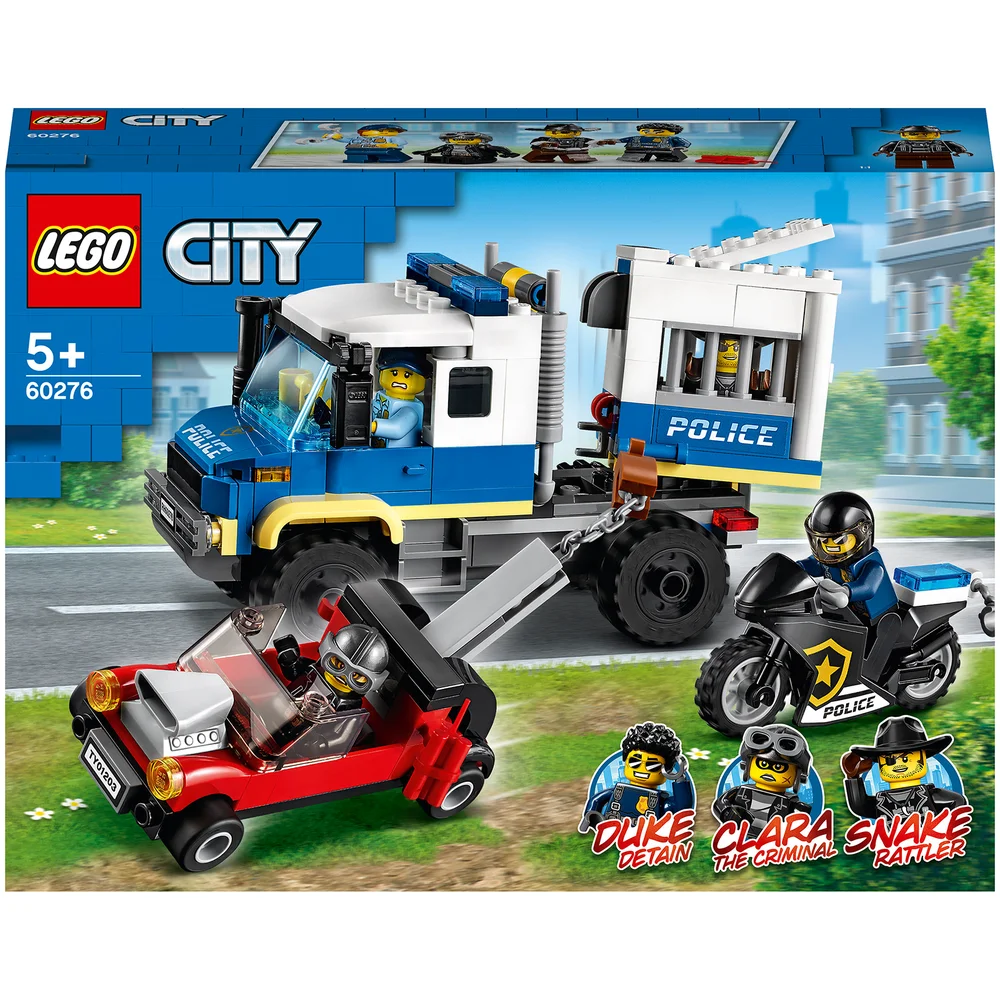 LEGO City: Police Prisoner Transport Truck Toy (60276) Image 1