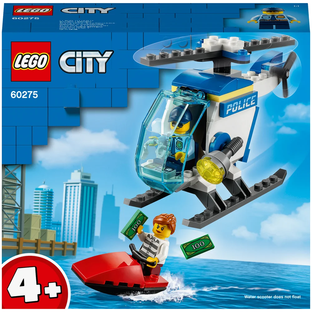 LEGO City: Police Helicopter Toy (60275) Image 1