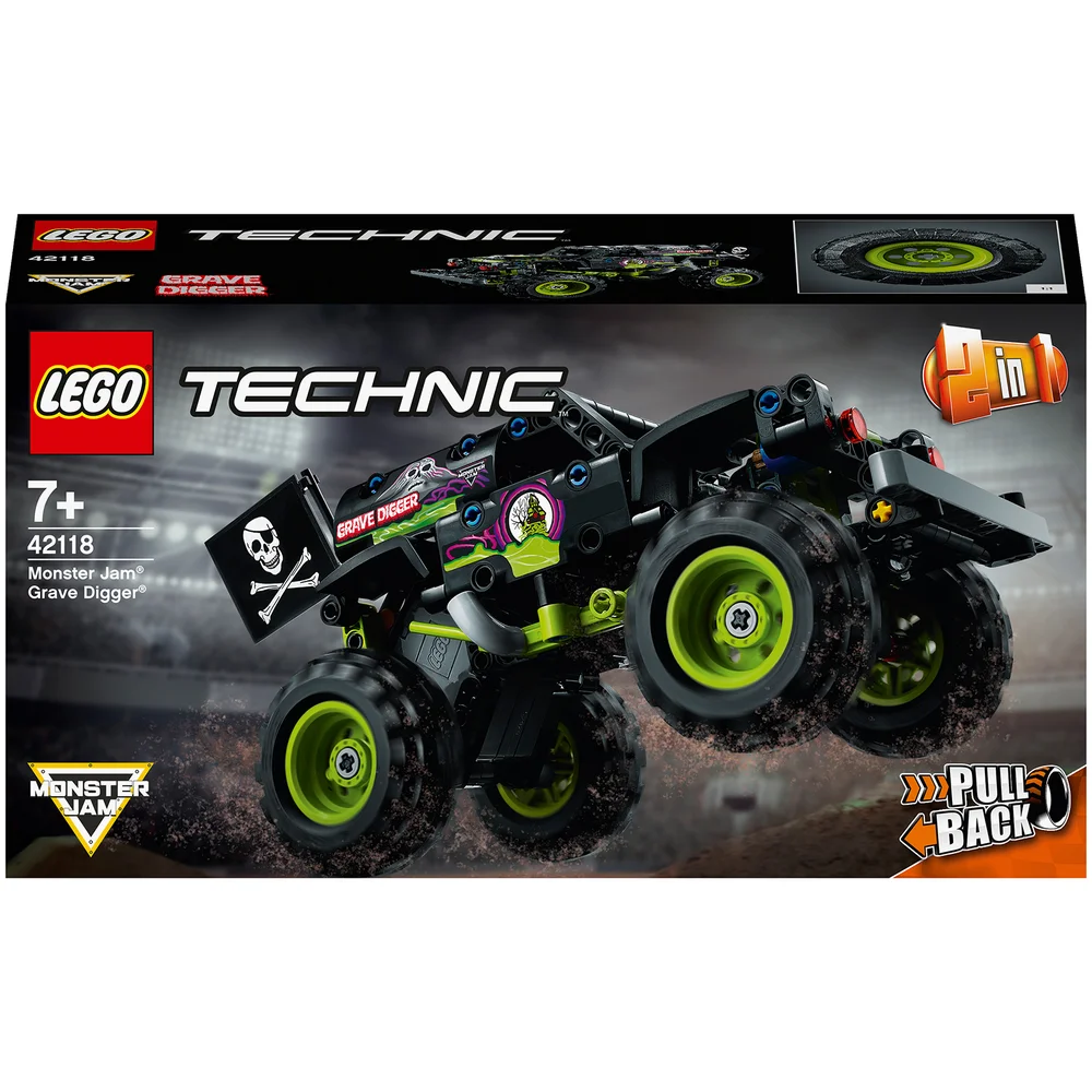 LEGO Technic: Monster Jam Grave Digger 2 in 1 Set (42118) Image 1
