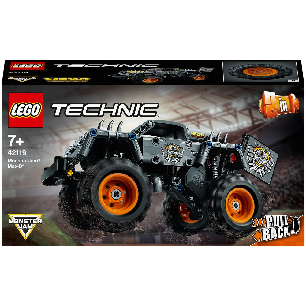 LEGO Technic: Monster Jam Max-D Truck 2 in 1 Set (42119) Image 1