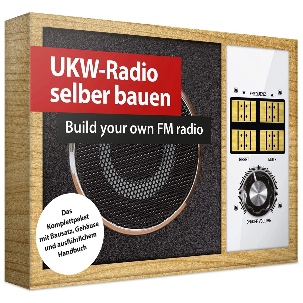 Franzis Build Your Own FM Radio Kit (Soldering) Image 1