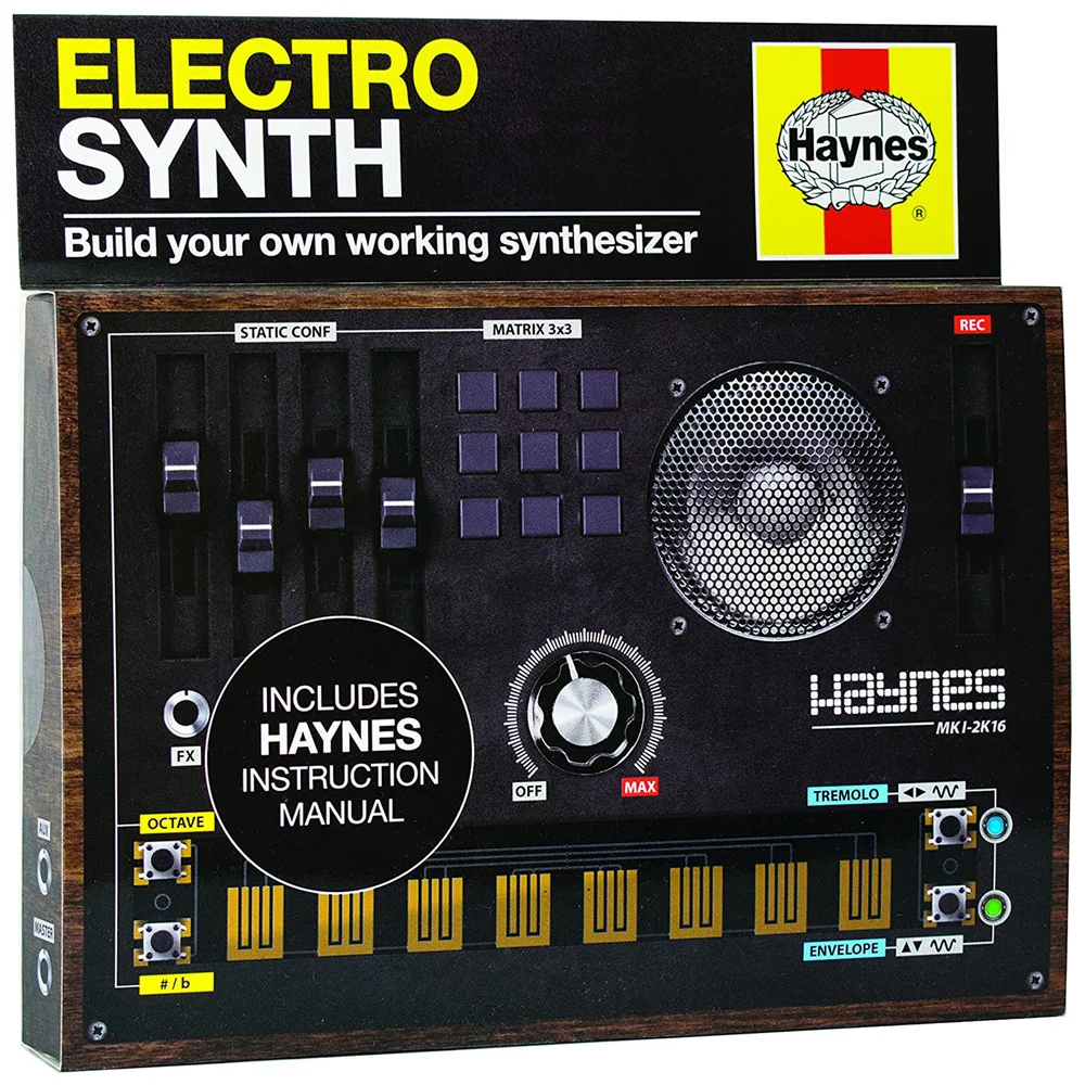 Franzis Haynes Build Your Own Electro Synth Kit Image 1