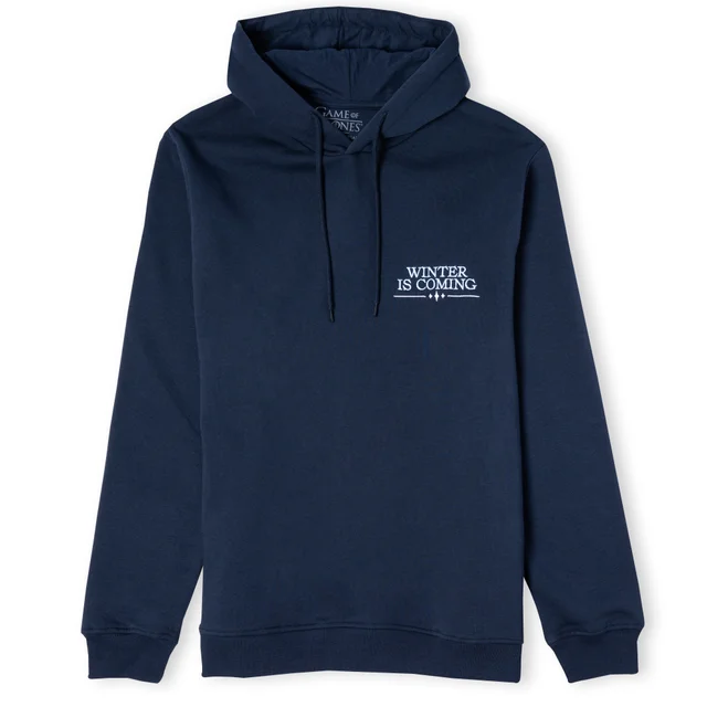 Game of Thrones Winter Is Coming Unisex Hoodie - Navy