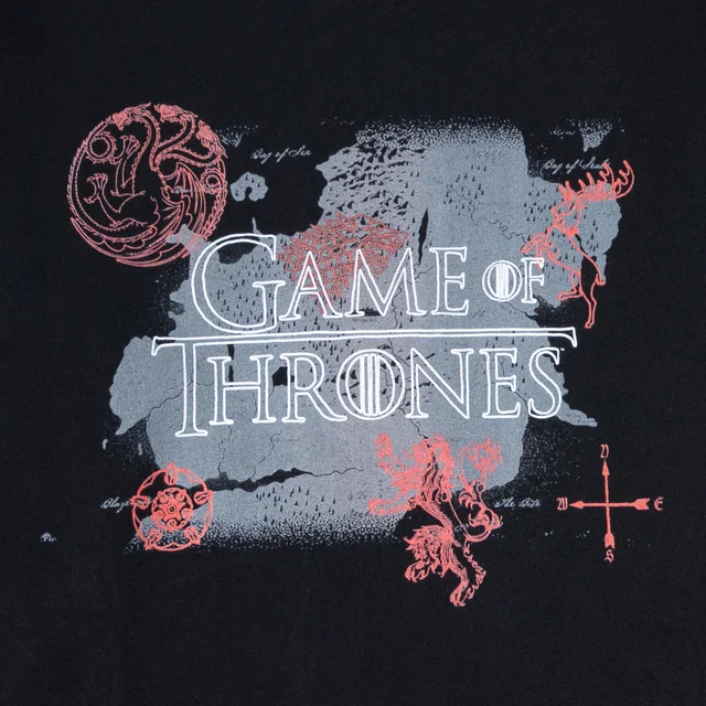 Game of Thrones Unisex Long Sleeve T-Shirt - Black