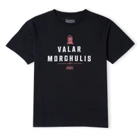 Game of Thrones Valar Morghulis Men's T-Shirt - Black - undefined undefined
