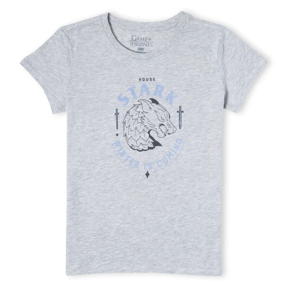 Game of Thrones House Stark Women's T-Shirt - Grey - XS - Grey Image 1