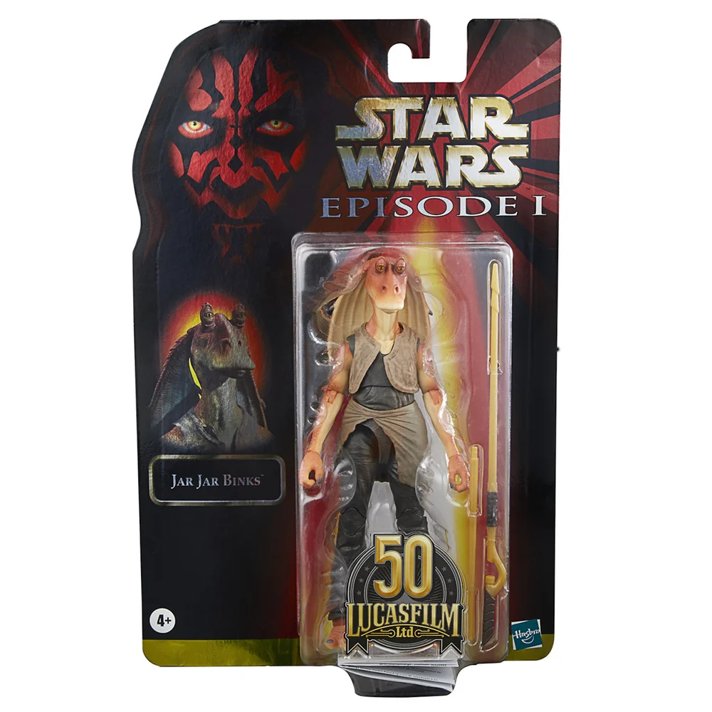 Hasbro Star Wars The Black Series Jar Jar Binks Action Figure Image 1